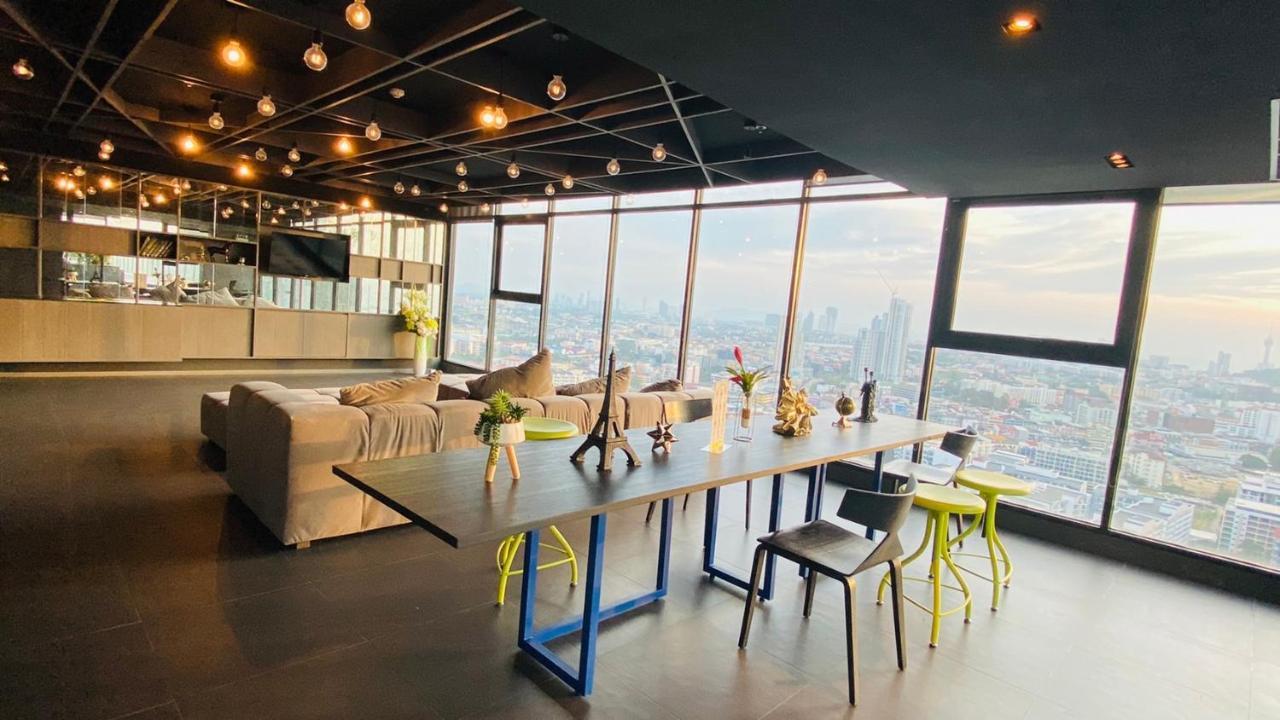 Base Central Pattaya Long Balcony King-Bed With Infinity Pool & Free Netflix! מראה חיצוני תמונה