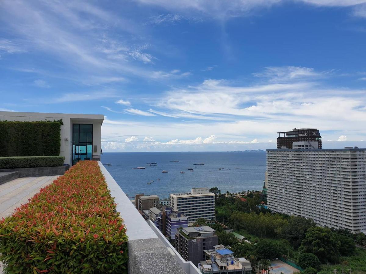 Base Central Pattaya Long Balcony King-Bed With Infinity Pool & Free Netflix! מראה חיצוני תמונה
