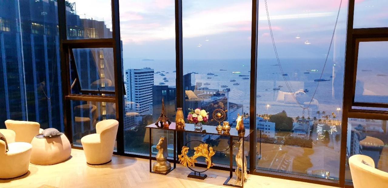 Base Central Pattaya Long Balcony King-Bed With Infinity Pool & Free Netflix! מראה חיצוני תמונה