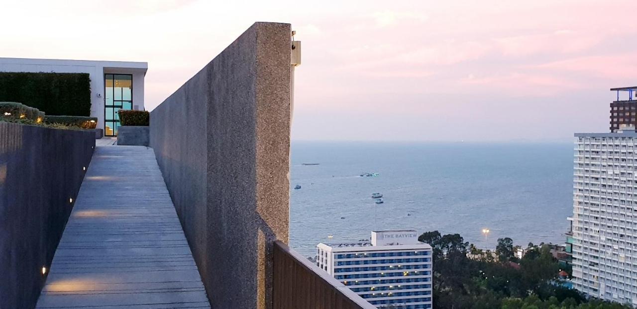 Base Central Pattaya Long Balcony King-Bed With Infinity Pool & Free Netflix! מראה חיצוני תמונה
